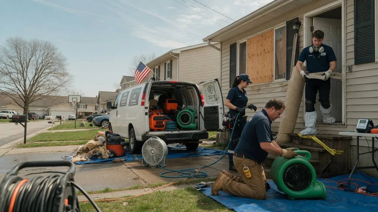Water Damage Restoration in Bunola, PA near me